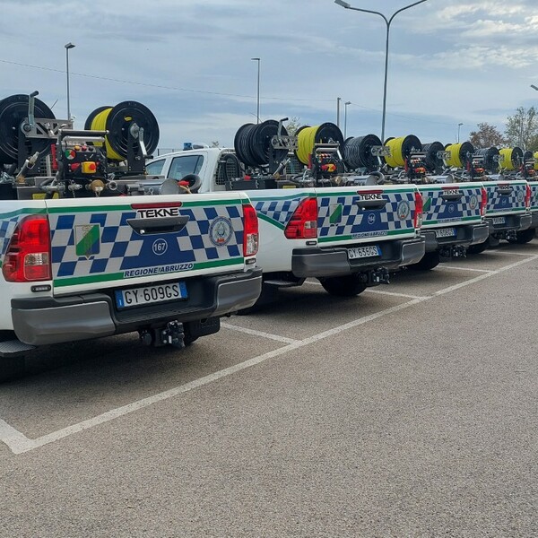 PICKUP AIB TEKNE Protezione Civile Abruzzo